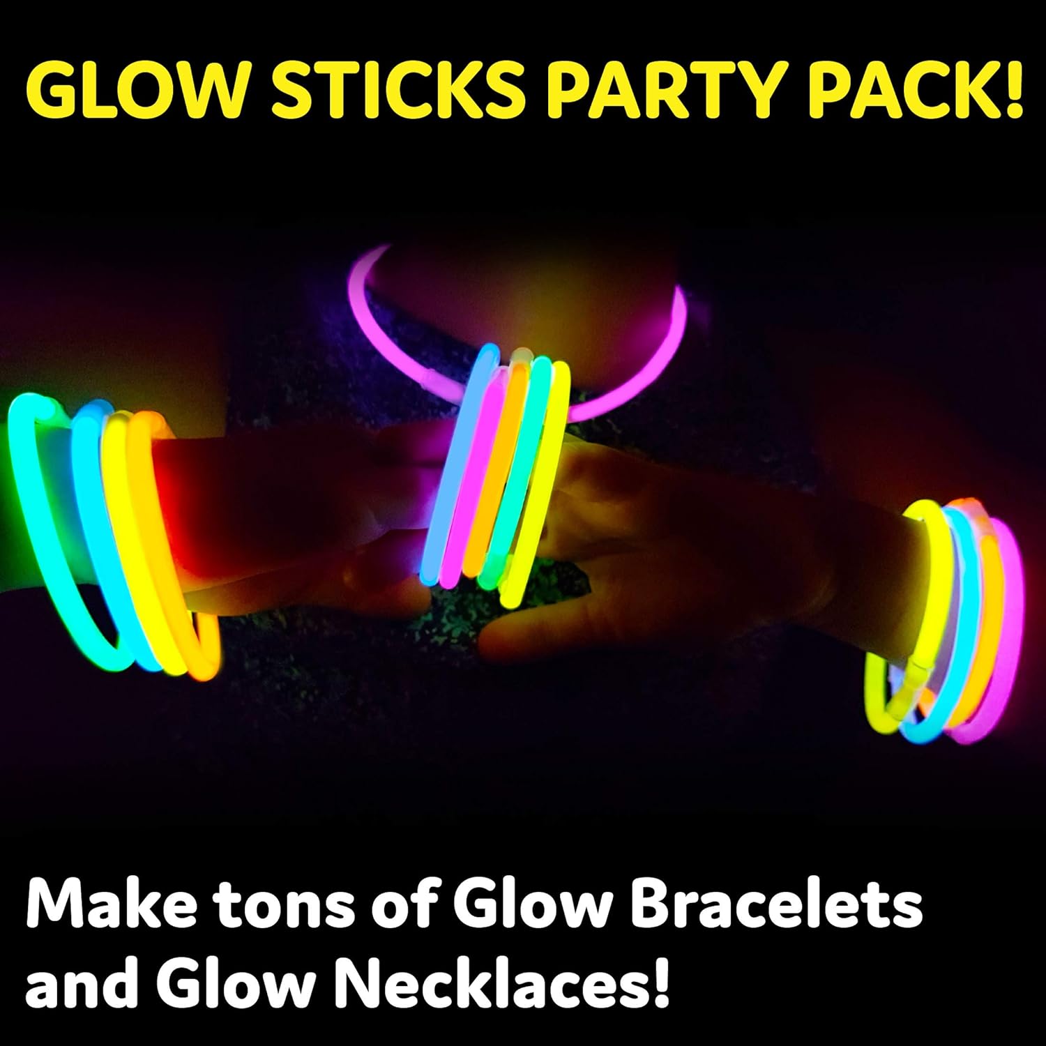 PartySticks Glow Sticks (100pk - 8