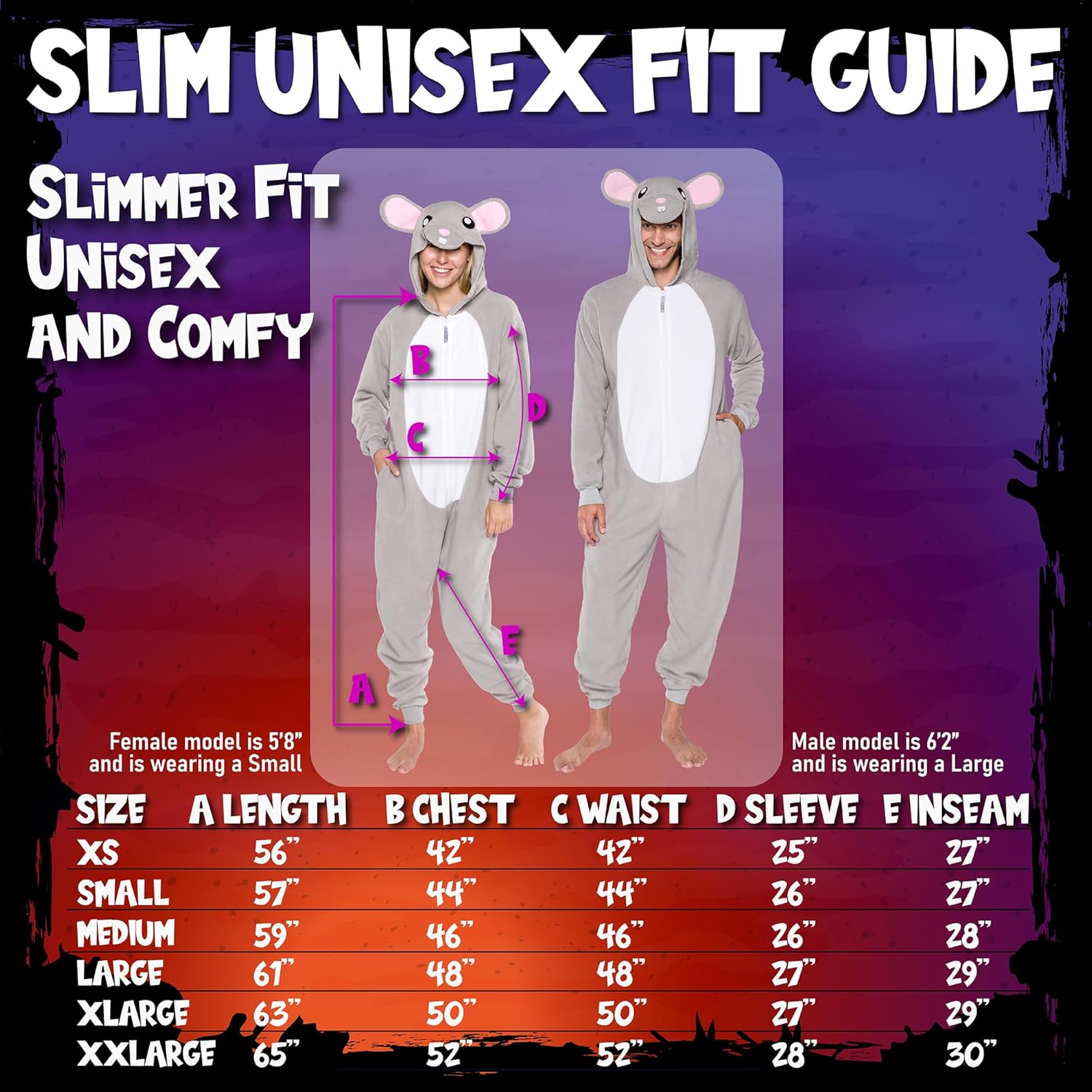 Mouse Onesie Slim